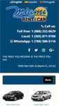 Mobile Screenshot of miamirentacar.com